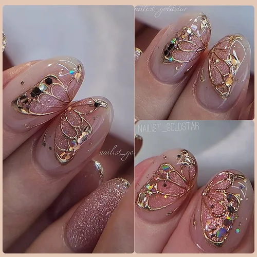 Imagen 2 del producto LILYCUTE 5ml pintura metálica superbrillante delineador de uñas en Gel esmalte de uñas plata oro rosa Graffiti raya línea de tracción Gel para decoración de uñas