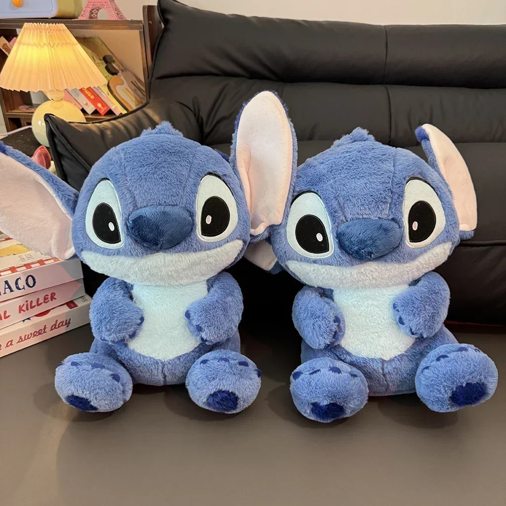 

45 см Прекрасная плюшевая игрушка Стич, мягкая аниме Лило и Стич, мягкие плюшевые игрушки Стич, кукла, подушка, домашний декор, рождественские подарки