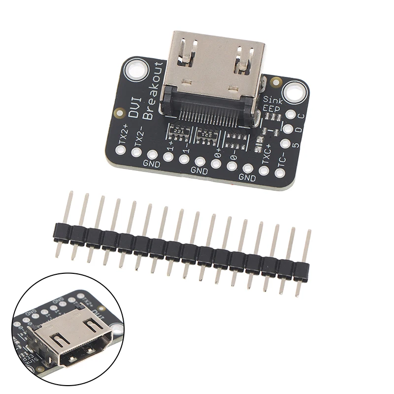 4984 Adafruit DVI Breakout Board For Hdmi Source Devices Adapter Accessories