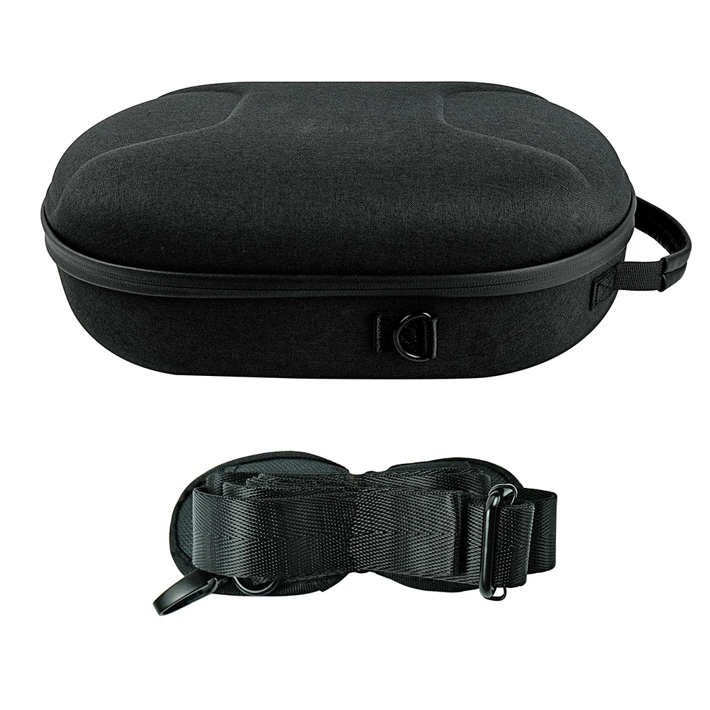 EVA กระเป๋าสะพายไหล่กระเป๋าเก็บของกันน้ำแบบพกพาปรับ Tali bahu ได้กันกระแทกกันรอยขีดข่วนสำหรับ meta Quest 3แว่น VR