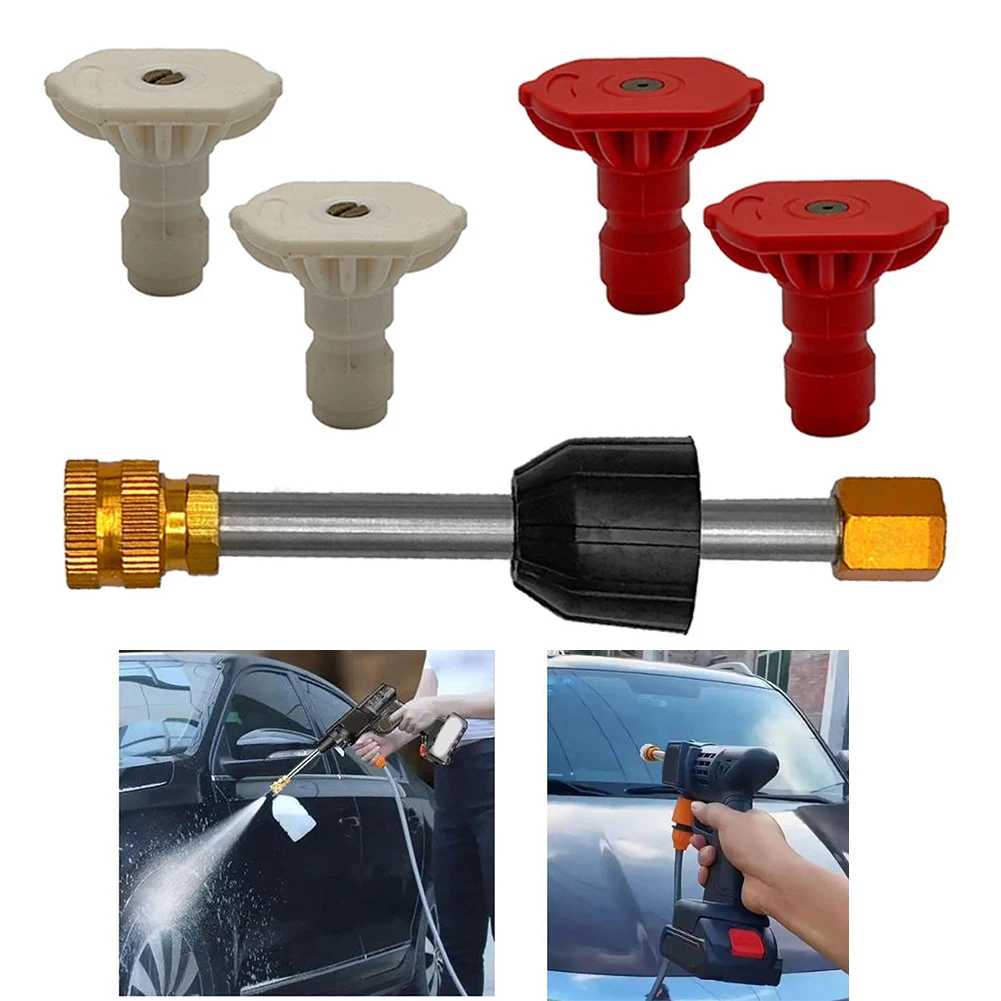 

Pressure Washer Spray Lance Car Washer Extension Lance Nozzle Quick Connector Pressure Washer Spray Lance Car Washer Extension