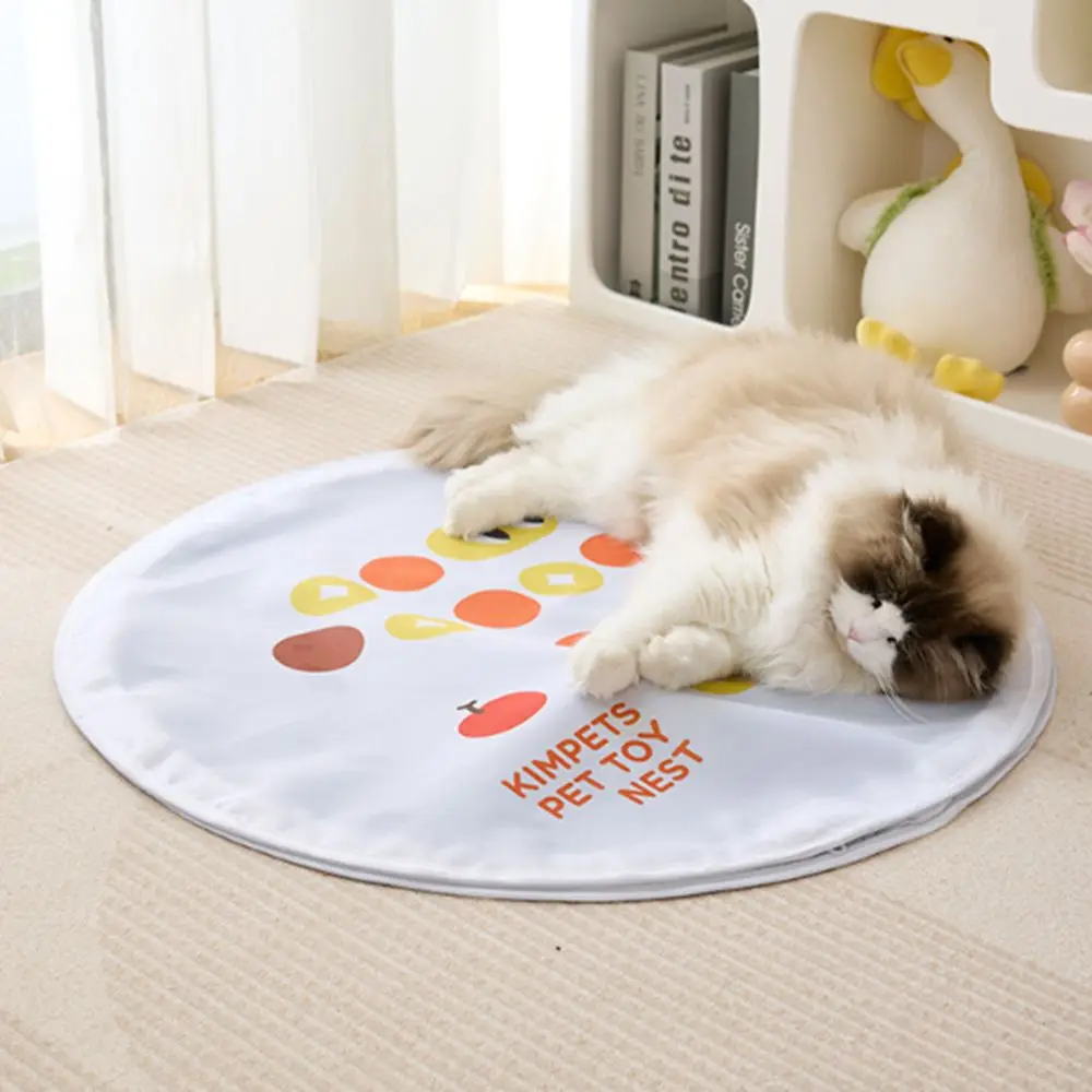 

Self-entertainment Cat Catch Toy Foldable Easy To Clean Cat Ball Automatic Toy Bite-resistant No Odor Cat Hunting Cover Outdoor
