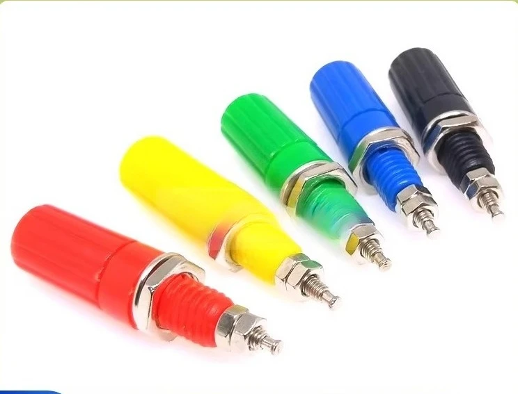 M3*45 terminal block 4mm banana socket audio panel socket instrument terminal block amplifier terminal block 4pcs
