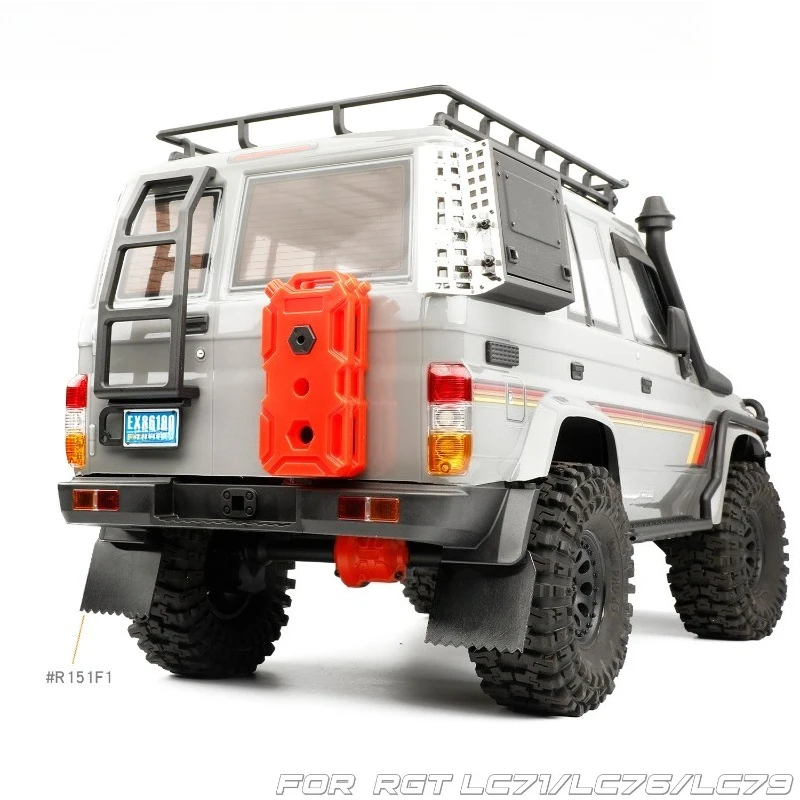 RC car Crawler Upgrade Parts Mud Flap Guard For RGT LC71/76/79 1/10 Off-road Vehicle Custom Size Accessory Component