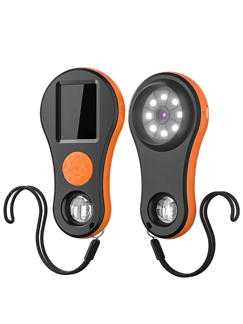 Digitale Vergrootglas 2MP Video Draagbare Microscoop 2.0 ''Scherm 8 LEDs Met Vergrootglas Voor Windows/Mac 32B TF-kaart Voor Optie - afbeelding 2