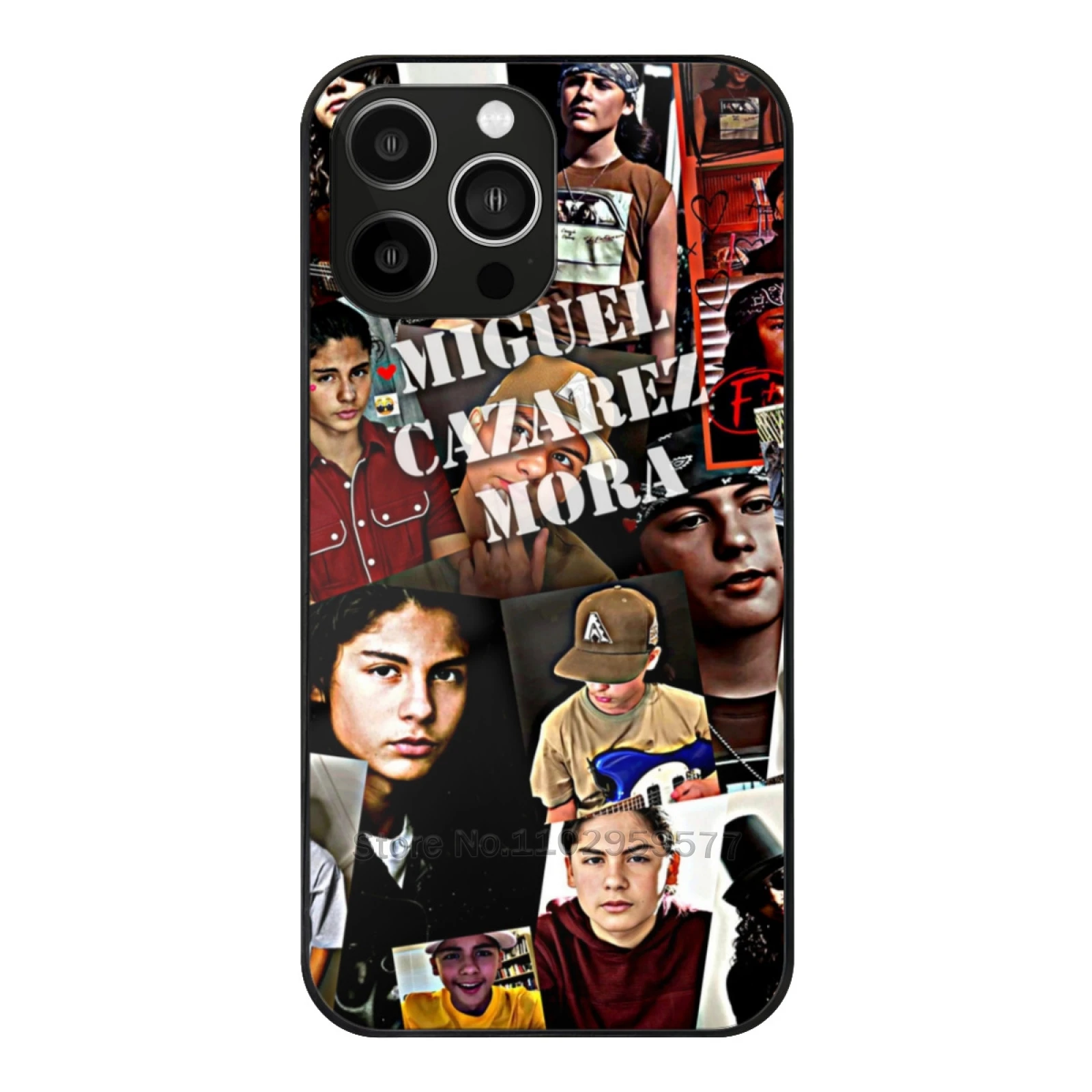 Miguel Cazarez Mora Glass Phone Case For Iphone 15 14 11 12 13 Pro Xr X 7 8 Xs Max 6S 5S Plus Cover Miguel Cazarez Mora