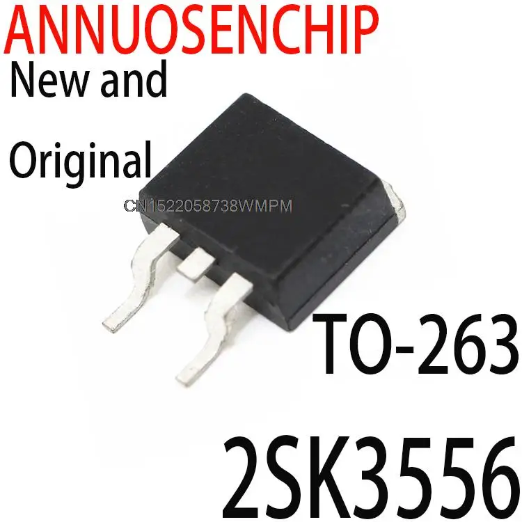 10PCS New and Original TO-263  K3556 N-CHANNEL SILICON POWER MOSFET 2SK3556