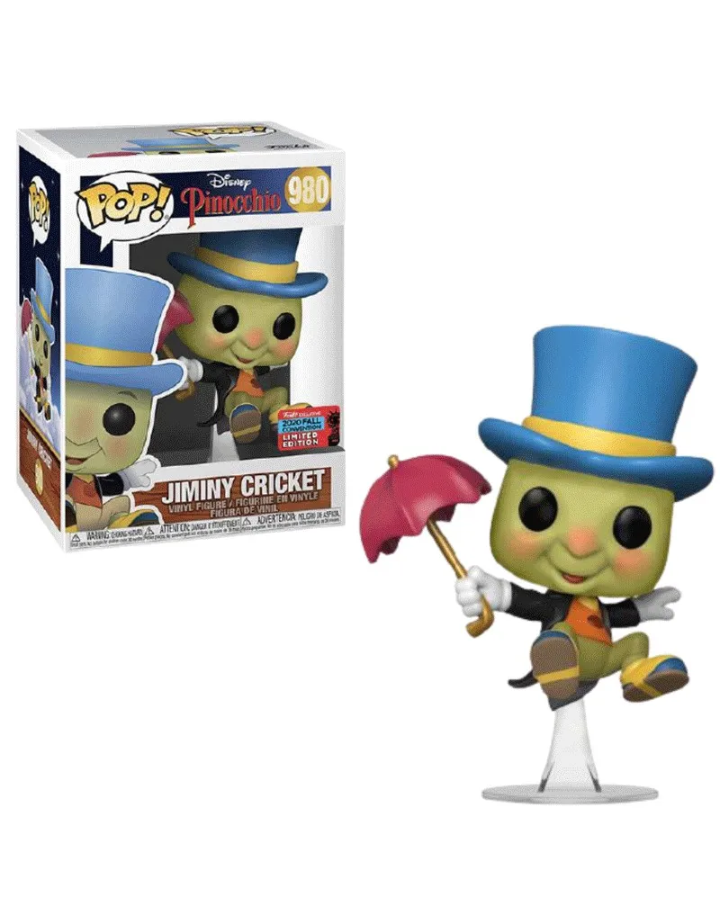 Funko Pop Jiminy Cricket Pinocchio Disney 980