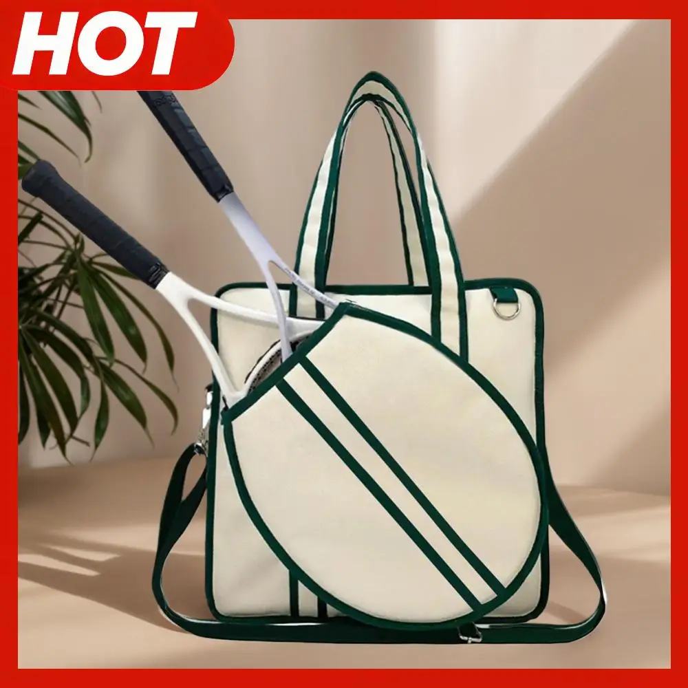 

Tennis Tote Bag Large Tennis Racket Bag Waterproof Tennis Bag Tennis Racket Shoulder Bag for Men and Women