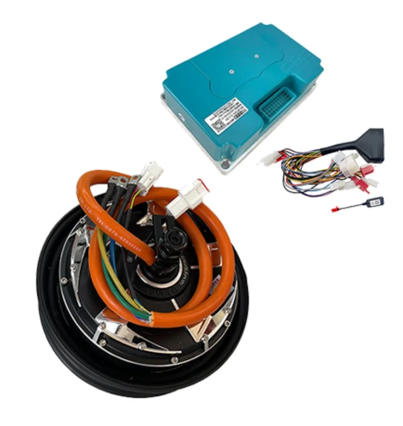 

10\ "3000WP paired with packaged electric motorcycle motor controller for speeds up to 125 km/h