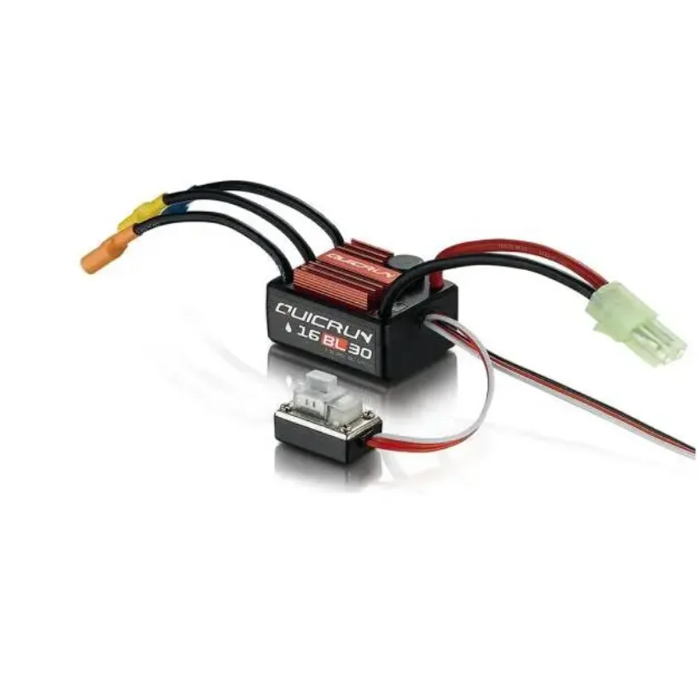 HobbyWing QuicRun WP-16BL30 30A Waterproof And Brushless ESC For 1/16 RC Car