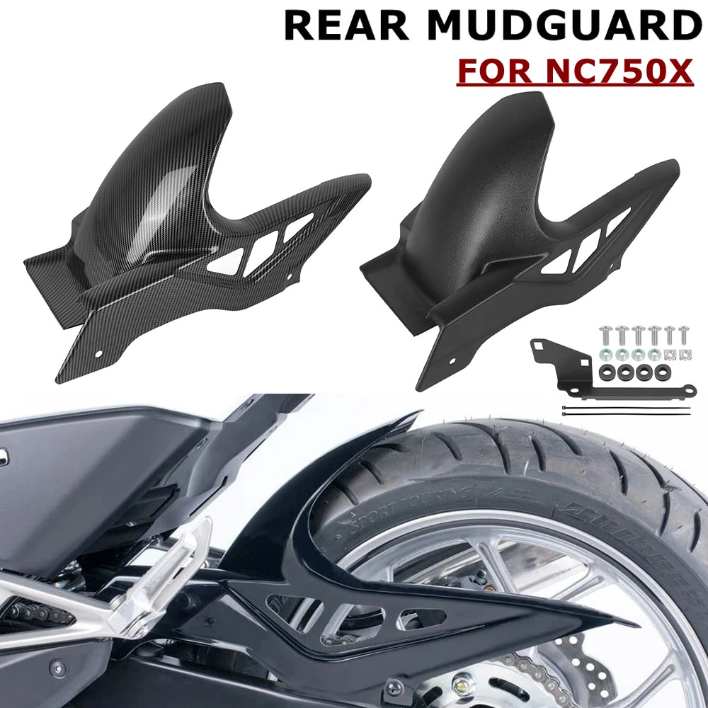 

For Honda NC700X NC700S 2014-2026 NC750X NC750S NC700X DCT 2012-2015 Motorcycle Rear Fender Wheel Mudguard Hugger Splash Guard
