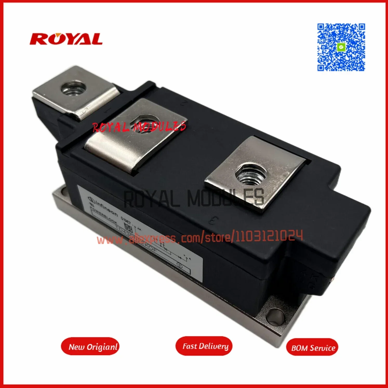 الوحدة الأصلية الجديدة TD430N22KOF TD430N24/26/20/18/16KOF #3