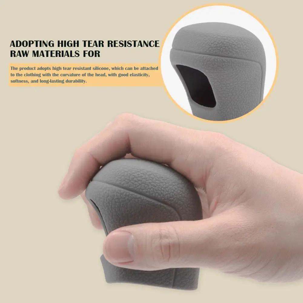 For Toyota Corolla Thunder Gear Lever Cover Corolla Shift Car Manual Gear Round Silicone Knobs Interior Decoration