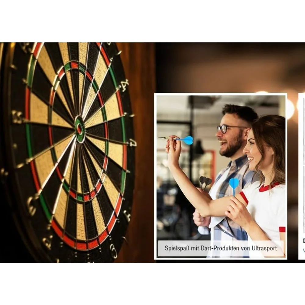 Electronic Dartboard Machine, Decorative Dartboard Cabinet Set Dartboard Professional Wireless Use with Darts Accessories Wood