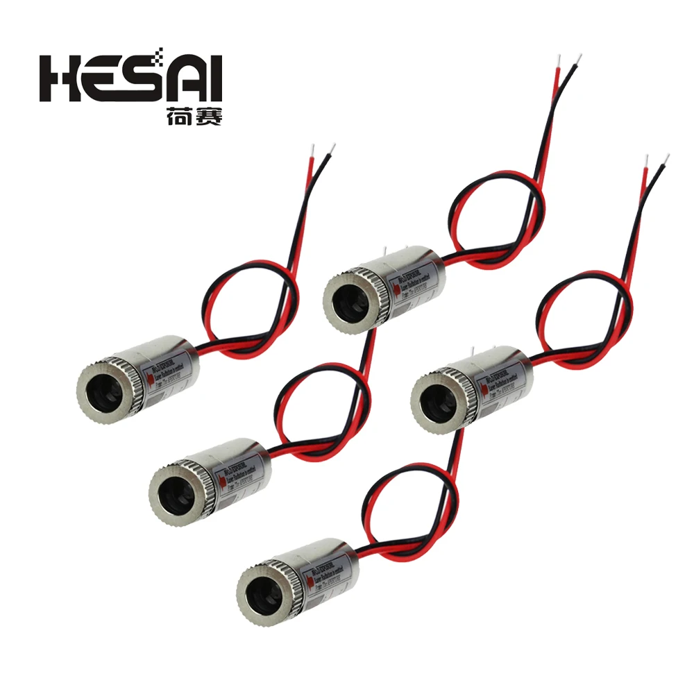 

1/3/5PCS 650nm 5mW Red Point / Line / Cross Laser Module Head Glass Lens Focusable Industrial Class