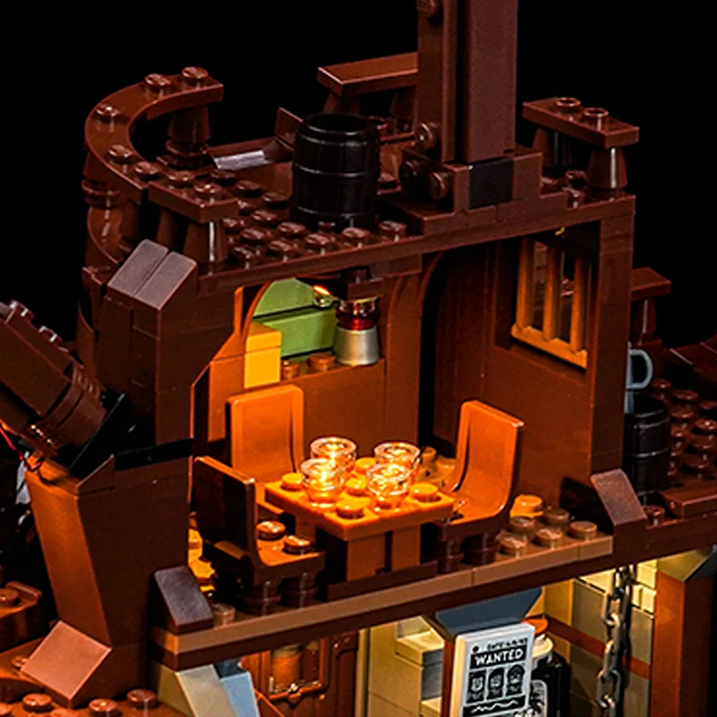 Brick Bling LED-Licht Beleuchtung Dekor 21363 Set kompatibel mit den Goonies-Bausteinen (ohne Bausteine)