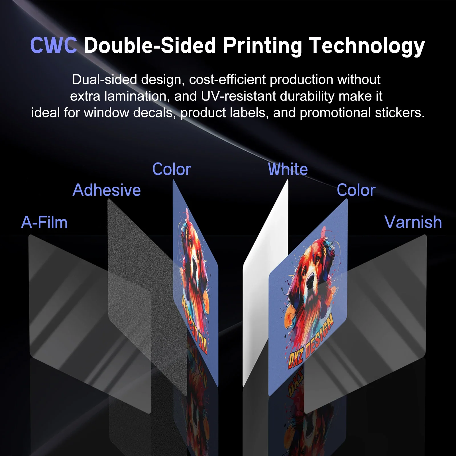 Machine d'impression Varjuvening avec plastifieuse intégrée, A3, UV, DTF, ensemble d'imprimantes pour Epson DX7, H307