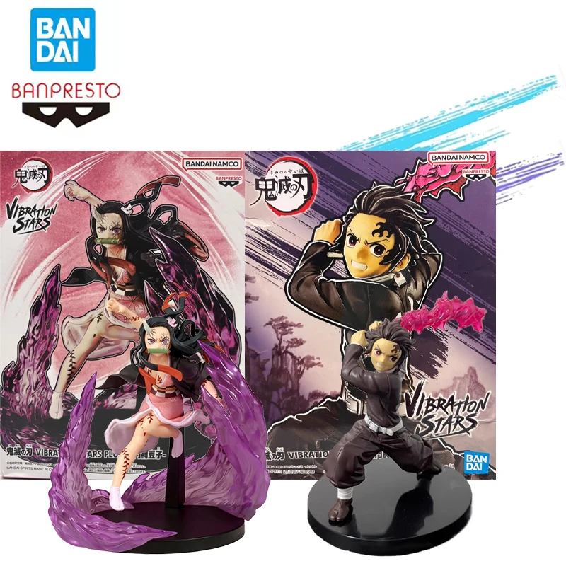 

Instock Bandai Banpresto Blade of Demon Destruction Vibration Stars Kamado Nezuko Kamado Tanjirou Collectible Premium Figure