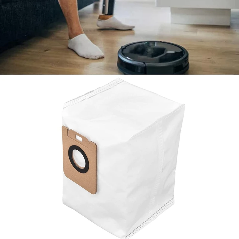 Sacchetti per la polvere dell'aspirapolvere, sacchetti per la polvere durevoli convenienti e convenienti rimovibili 5 pezzi per Dreame Bot Z10 Pro L10 Plus