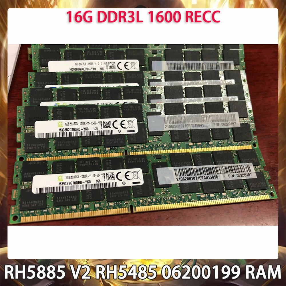 

For HUAWEI RH5885 V2 RH5485 06200199 Server Memory 16GB DDR3L 1600MHz RECC 16G RAM Fast Ship High Quality Works Perfectly