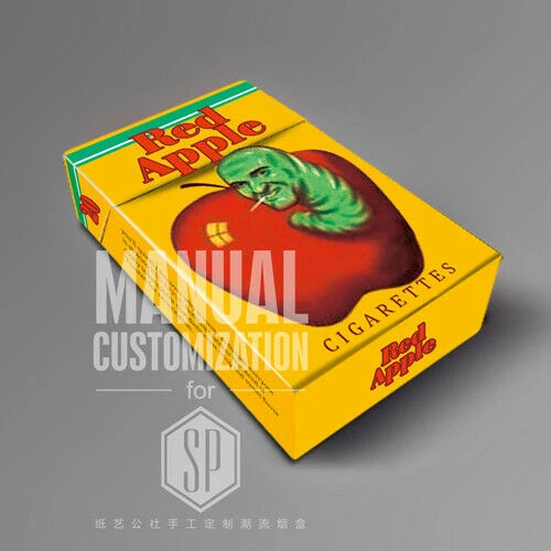 Pulp Fiction Mia Rot Apple Cigarettes Weißblech Hart Papier Kasten Halter  Tasche - Jewelry Packaging & Display - AliExpress