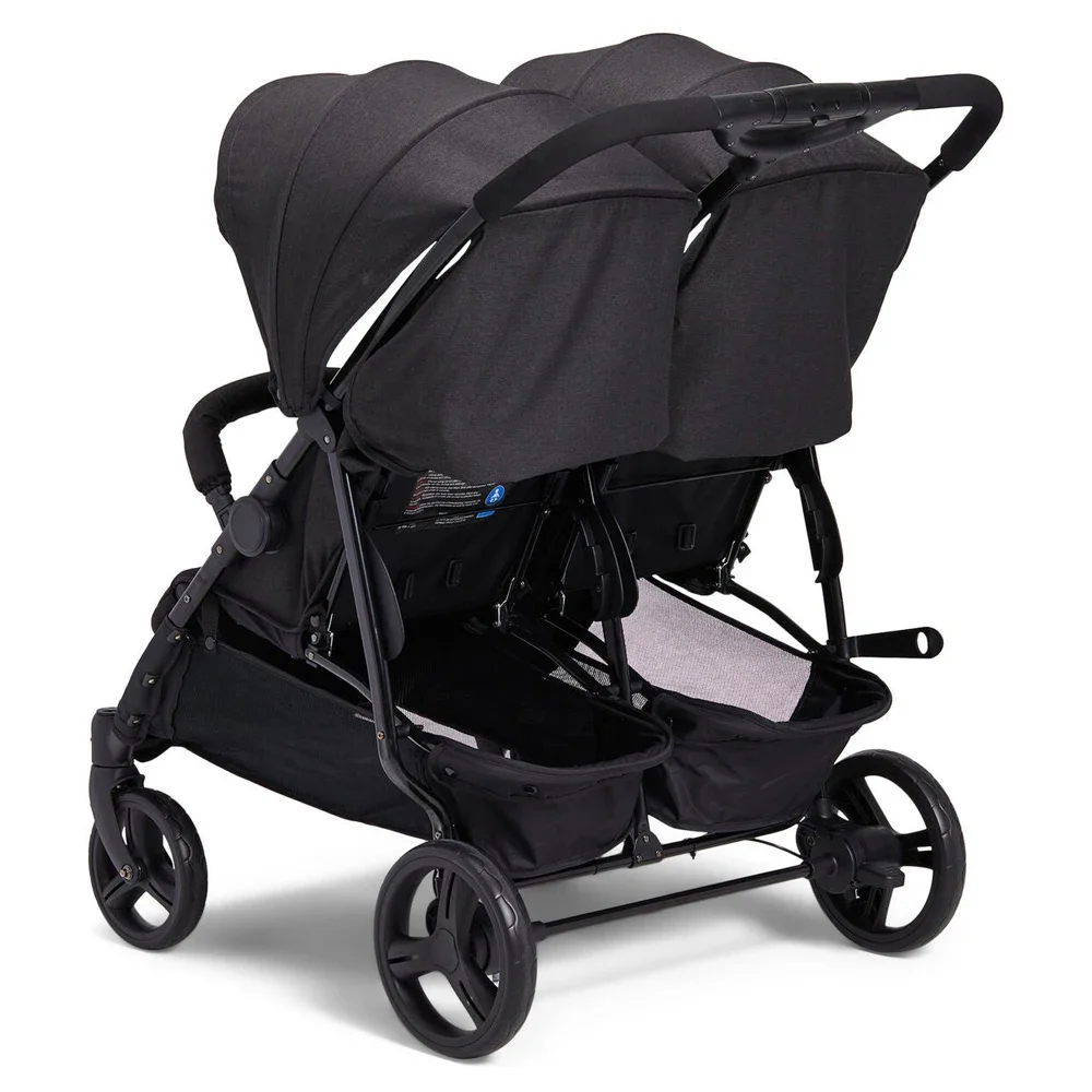 Twin Stroller double pushchair Suitable from Birth Lightweight Compact Fold side twin stroller