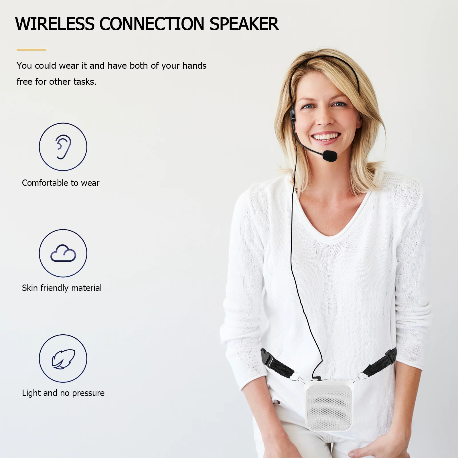 

Tour Guide Amplifier Street Vendor Loud-speaker Speech Amplifier Convenient Loud-speaker Little Amplifier