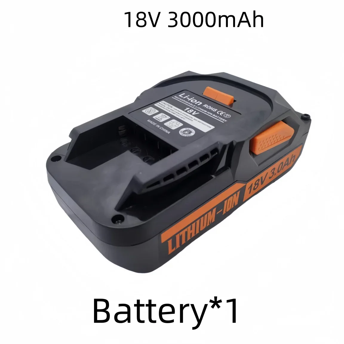 18V 3.0Ah (3000mAh) Rechargeable Li-ion Battery Pack | For AEG Power Tool Series, Fits L1830R/B1820R/B1830R/L1815R/BXS18/FL18