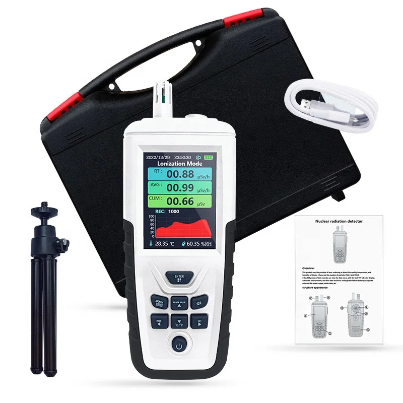 

TC-8500 Factory Direct Price Gamma Beta Alpha and X-ray Nuclear Radiation Detector Electronic Measuring Instrument