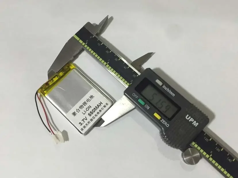 แบตเตอรี่ลิเธียมโพลิเมอร์ 3.7V แบบ capacitive ใหม่ 403551   เครื่องนําทาง GPS MP4 550MAH / อุปกรณ์ / มินิ