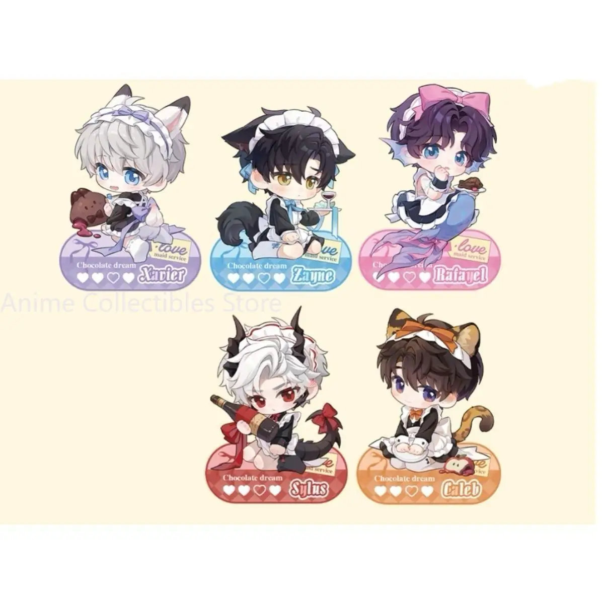 

Новый ‌ Аниме ‌ Акриловая подставка Love and Deepspace Xavier, модель, украшение для тарелки, настольная фигурка, дисплей, подарок для друзей и девочек, подарок с героями мультфильмов