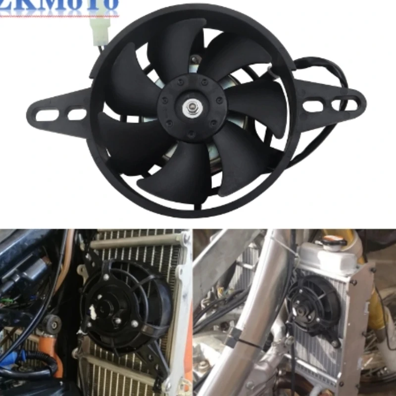 

Вентилятор охлаждения мотоцикла, масляный радиатор, электрический радиатор, радиатор двигателя, подходящий для картинга и внедорожников