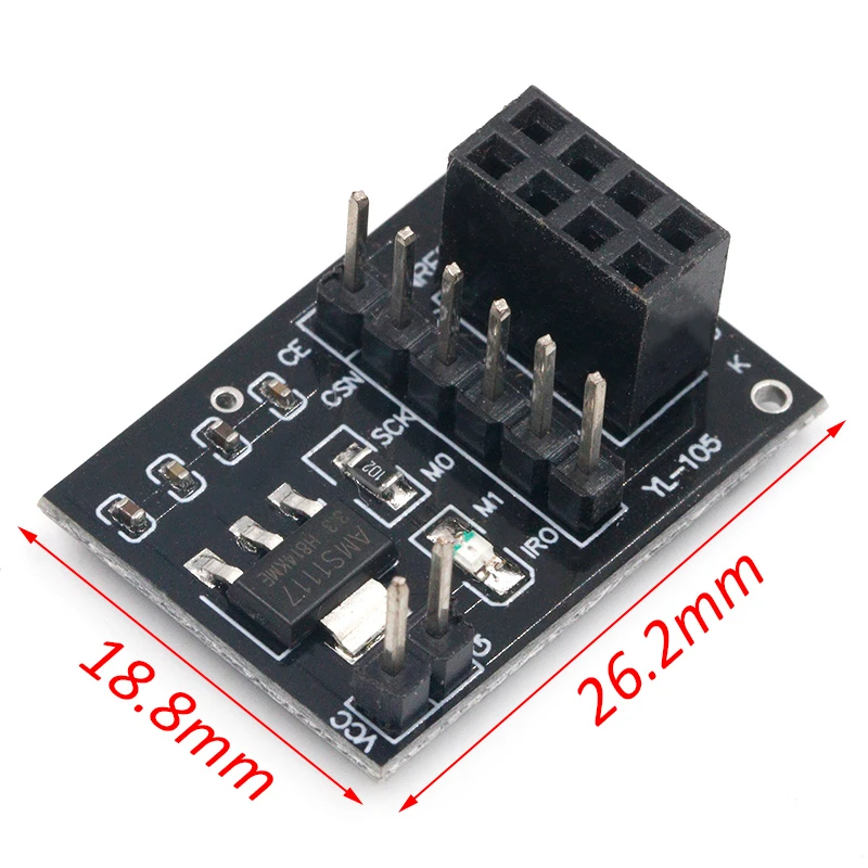 NRF24L01+ 2.4G wireless data transmission module 2.4GHz NRF24L01 upgrade version NRF24L01+PA+LNA 1000 Meters For Arduino