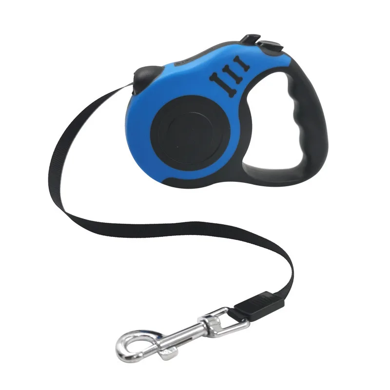 3m 5m Hundeleine aus Starkem Nylon für Kleine und Große Hunde sowie Katzen, Automatisch Einziehbar, Langlebig, Yorkshire Haustierzubehör – Detail 5