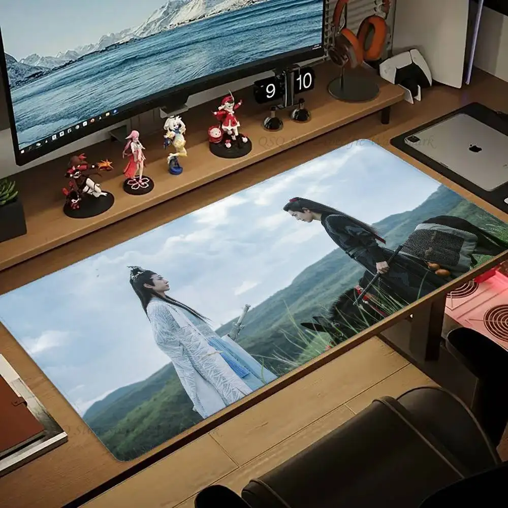 Chenqing Ling TV Drama Mousepad Non-slip Suitable For Office Computers Laptops E-sports Game Desk Mats XXL Keyboard