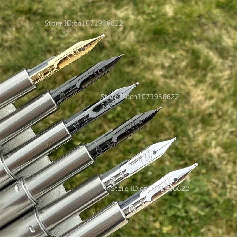 

Sophisticated Original Pilot Capless FC-15SR Press Pen 18k Gold Pen Nib Black/Silver/Gold Fountain Pen Assembly Accessories