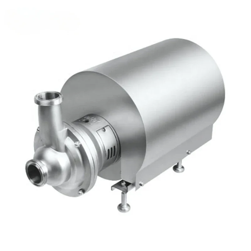 Safe Food Grade Chemical Liquid Sanitary Stainless Steel Suction Pump Self Priming Pump