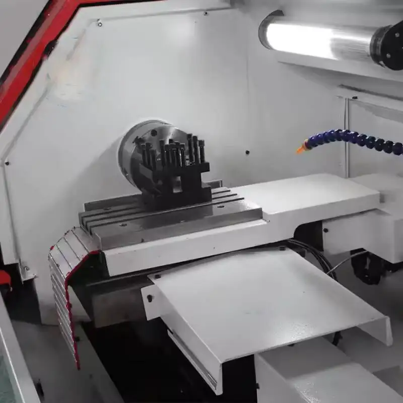 Ck0640 Mini Automatyczny Tokarka CNC z Płaskim Stołem, Wysoka Precyzja, do Metalu