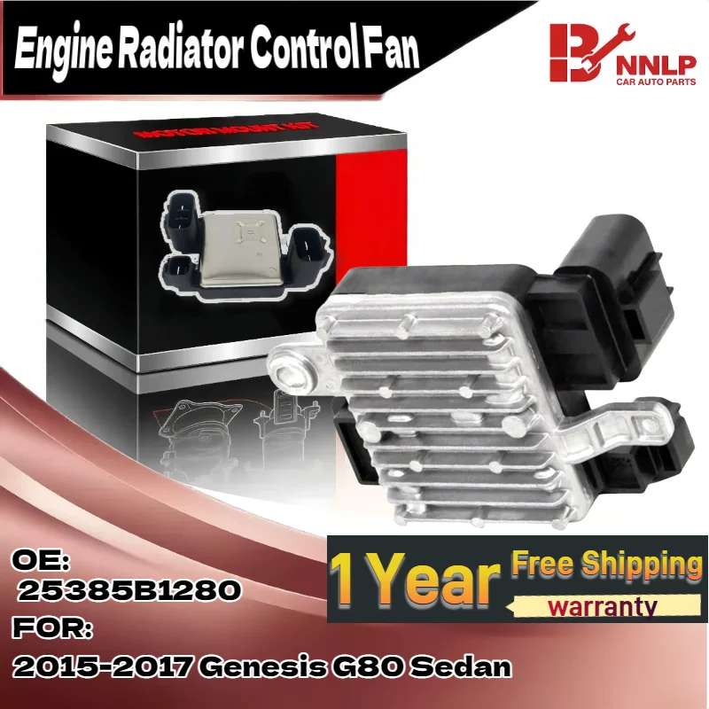 

For Radiator Fan Control Module 25385-B1280 Fits 2015-2017 Genesis G80 Sedan