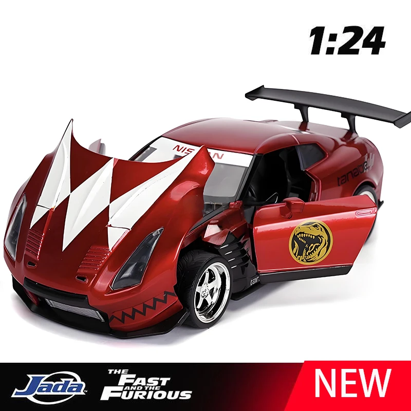 

JADA 1:24 NISSAN GTR R35 2009 Alloy Car Diecasts & Toy Vehicles Car Model Miniature Scale Model Car For Children
