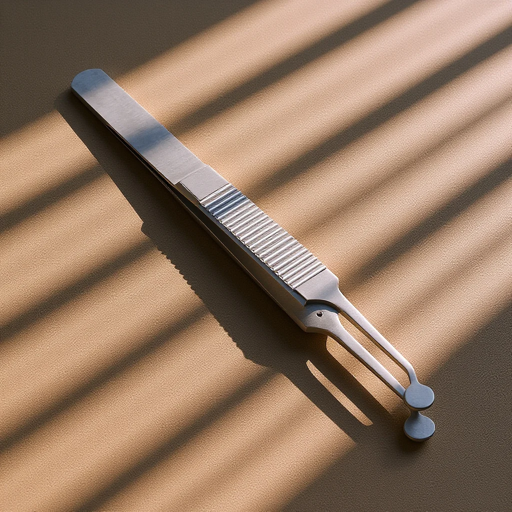 

1Pcs Meibomian Gland Expressor Stainless Steel Eyelid Massage Tweezers Eyelid Compressor Forceps Anti-Slip Grip Rust Proof