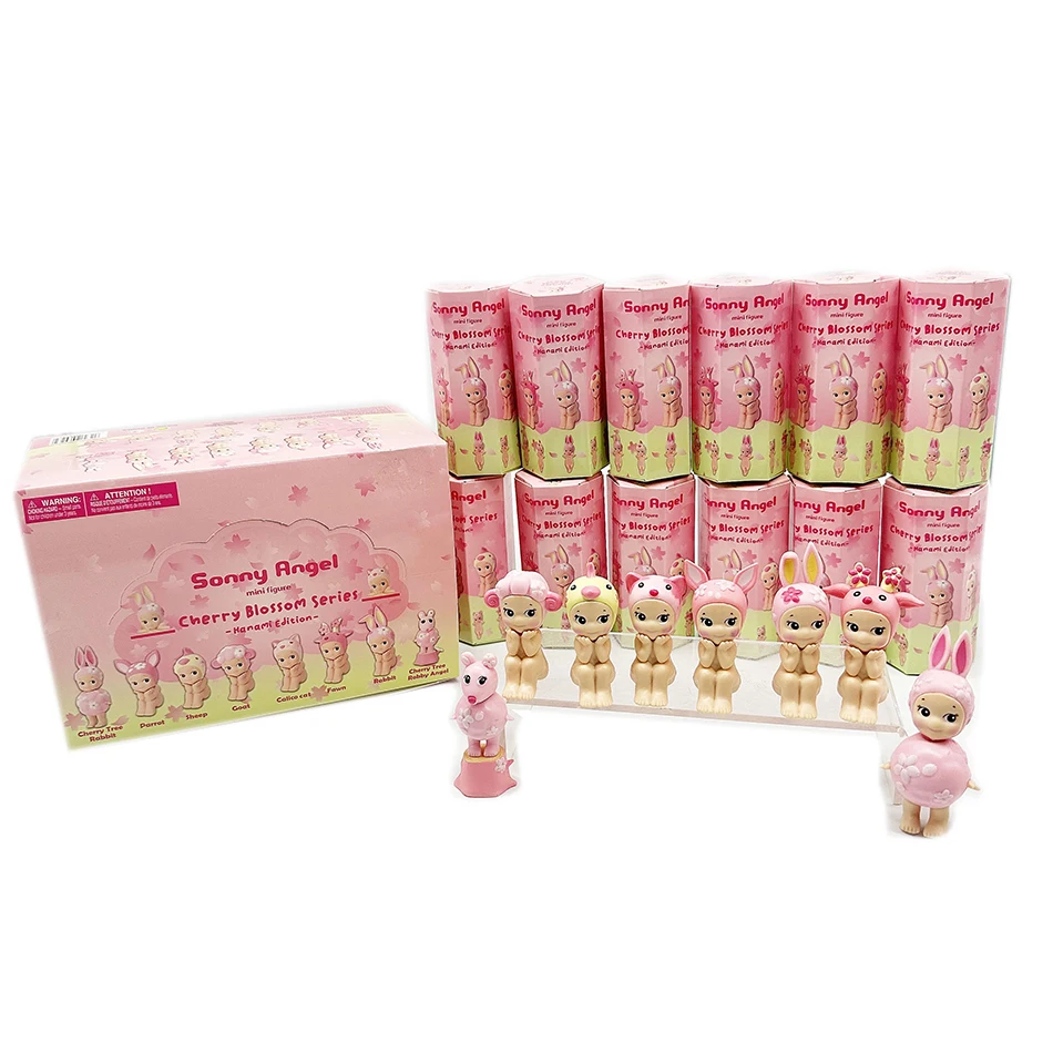 2025 جديد صني أنج زهر الكرز سلسلة صندوق أعمى لعبة زهرة البحر طبعة تحصيل شخصية صغيرة سطح المكتب حلية هدايا Kawaii