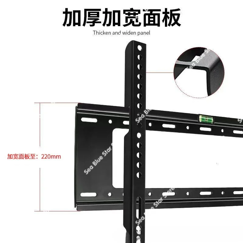 TV hanger Integrated hanger 32-100 inch wall  LCD TV bracket Monitor hanger TV rack