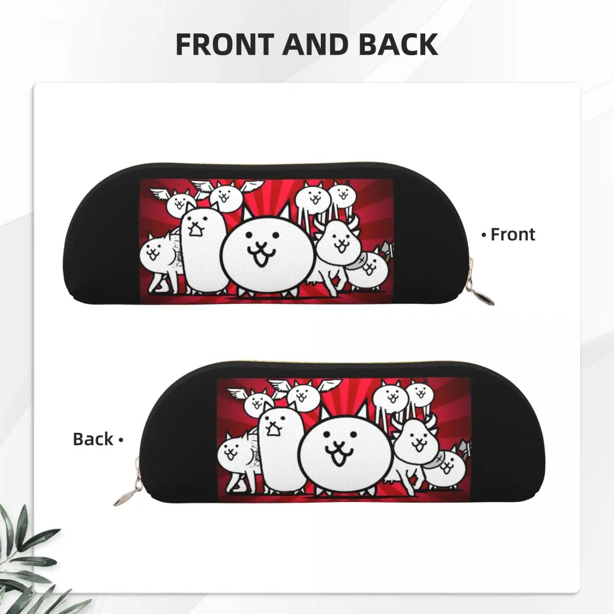 Nyanko الحرب العظمى معركة القطط مقلمة حامل قلم تخزين القرطاسية لوازم سعة كبيرة صندوق القلم حقيبة أقلام رصاص للأطفال