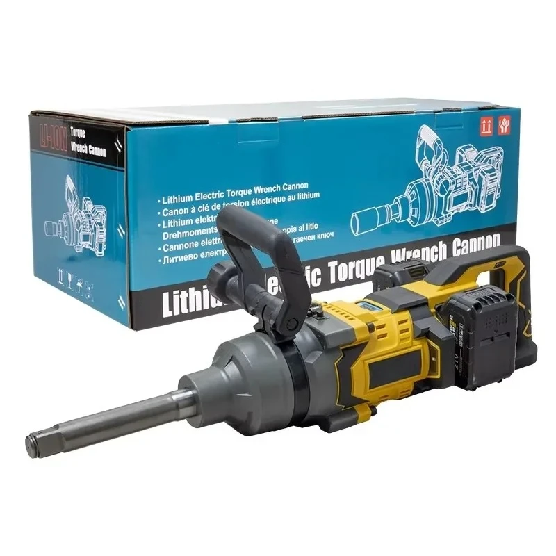 3000Nm High Torque Brushless Cordless Impact Wrench Set Li-ion Lithium Battery Portable Industrial Power Tools
