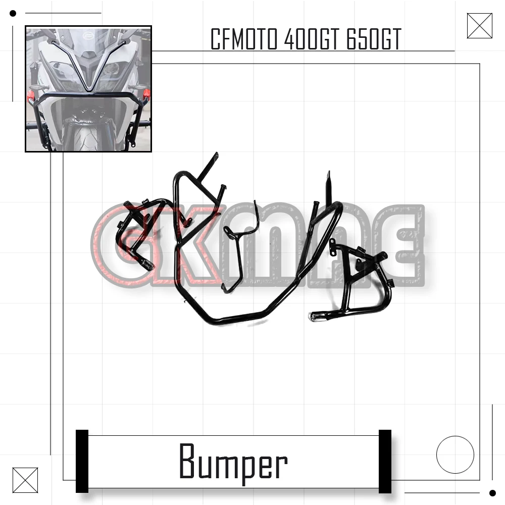 

For CFMOTO 400GT 650GT GT 400 650 Motorcycle Modified Bumper Crash Bars Fall Protection Bar