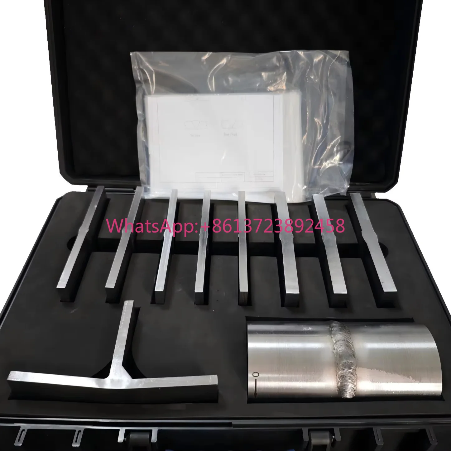 Standard RT Kit Flawed Specimens for RT Testing and Calibration Including 10 Specimens 1018 Steel