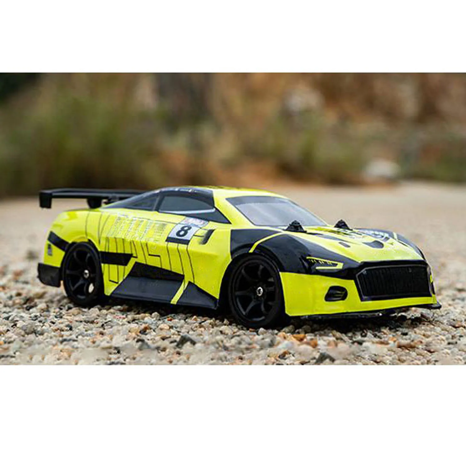 Voiture à dérive RC en plastique 1/18 Q165 360, 4WD, télécommande sans fil, véhicule de course électrique, lumières RTR, batterie émetteur