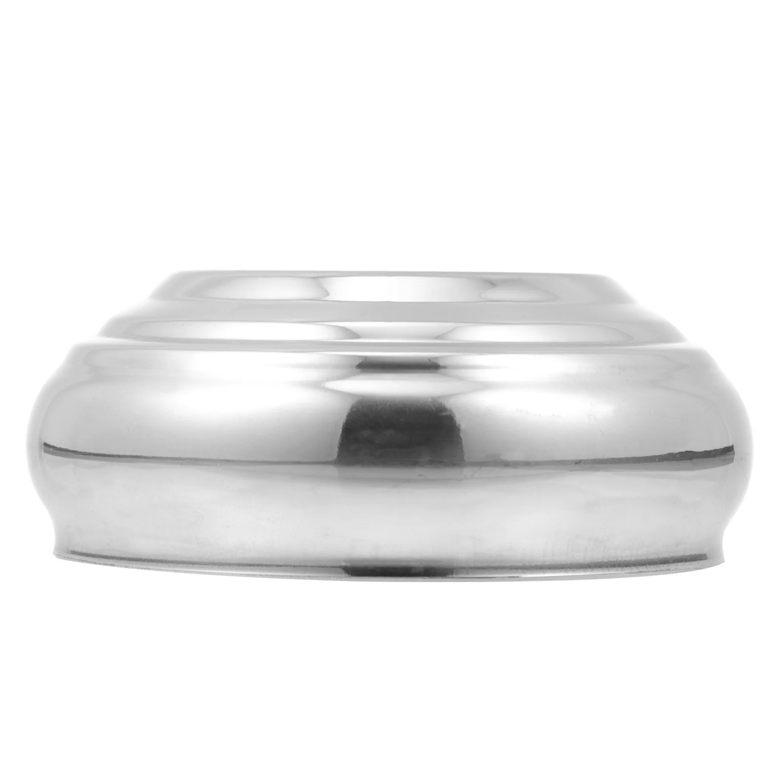 سميكة الفولاذ المقاوم للصدأ التحديق غلوب حامل دائم حديقة المجال حامل في الهواء الطلق المعادن المجال قاعدة عرض قاعدة فناء سارية العلم #2